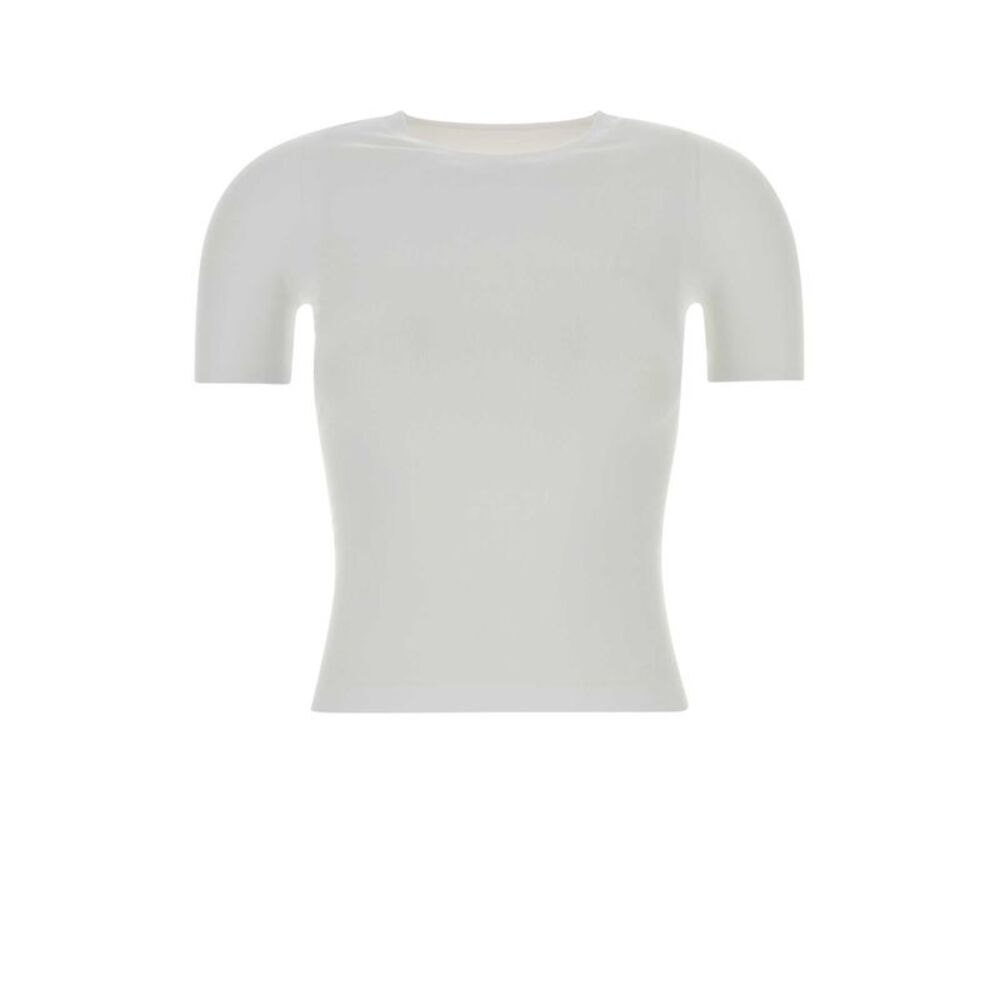 Gucci Women White Jersey T-Shirt